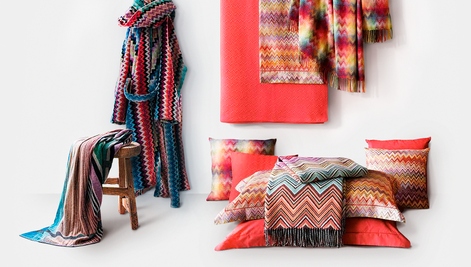 სახლის ტექსტილის კოლექცია MISSONI HOME-სგან